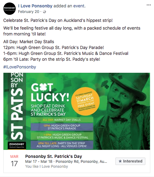 Ponsonby Event Coverage